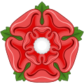 Die rote Rose des Hauses Lancaster