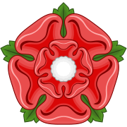 Red Rose Badge of Lancaster.