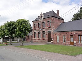 The town hall of Romery
