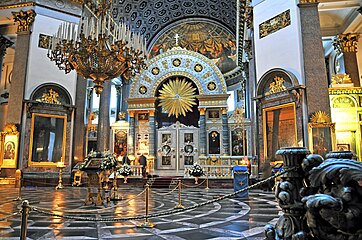Main view of the iconostasis
