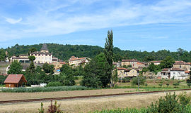 A general view of Saint-Cernin-de-l'Herm