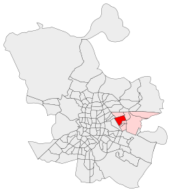 Location of Simancas