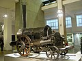 Early steam locomotive: Stephenson's Rocket