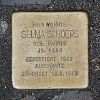 Stolperstein Saalburgstr 19 für Selma Schoeps Freigabe [Ticket#2013102810006014] erteilt von Initiative Stolpersteine Frankfurt am Main e. V.