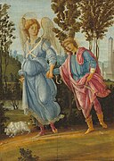 Filippino Lippi, Tobias and the Angel (c. 1475–1480)
