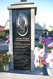 Wayside cross at Bukowsko, Poland