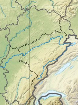Lac d'Ilay Lac de la Motte is located in Franche-Comté