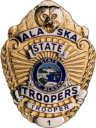 Badge of the Alaska State Troopers