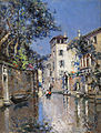 Venetian Canal. Private collection.