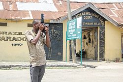 Ayokanmi during a photowalk at Badagry, Nigeria in 2016
