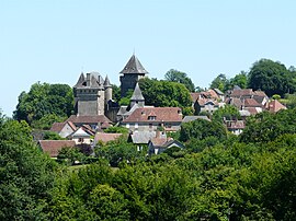 A general view of Badefols-d'Ans