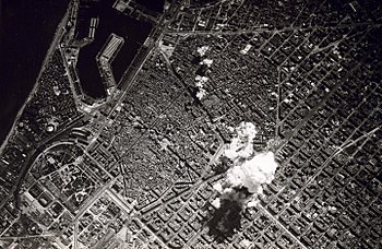 Aerial bombing of Barcelona