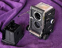 Mamiya C330 with lenses removed