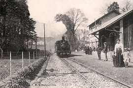 Bacqueville-en-Caux railway station in 1913
