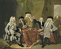 The inspectors of the Collegium Medicum in Amsterdam, 1724