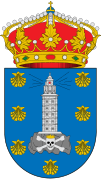 The Tower of Hercules, in the coat of arms of Corunna