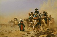 Napoleon and his General Staff in Egypt, c. 1867, private collection