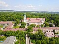 Aerial view of the Cistercian Monastery