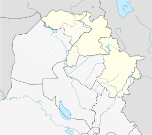 Bahzani is located in Iraqi Kurdistan