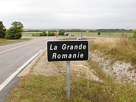The road into La Grande Romanie