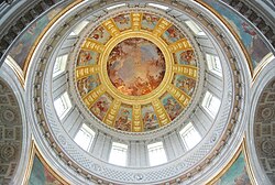 Les Invalides - The dome over the tomb of Napoleon (Nikon D40)
