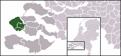 Location of Walcheren