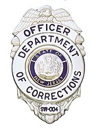Badge of the NJDOC