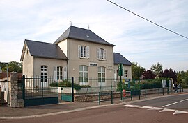 The town hall in Préfontaines
