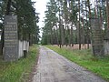 Einfahrt zum ehemaligen Sonderwaffenlager Stolzenhain
