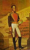 Simón Bolívar, protagonist of the novel