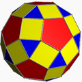 rhombicosidodeca­hedron eD = eI