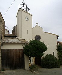 The church in Treilles