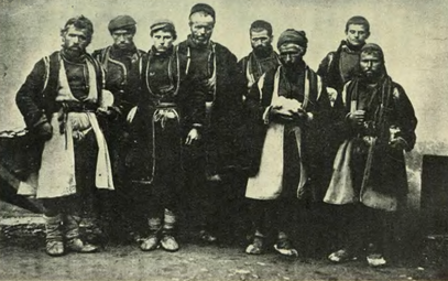 Aromanian men of Macedonia, circa 1914