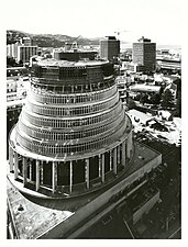 The Beehive under construction in 1978