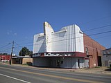 Abandoned Joy Theater on U.S. Highway 80 in Rayville