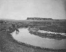 View of Acoma mesa, 1899