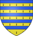Coat of arms of the Budange (or Boudange, Bodange) family.