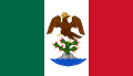 1821–1823 Flag of the first Mexican Empire