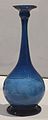 Blue glass bottle, 18th–19th-century Iran