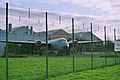 Image 1English Electric Canberra gate guard at BAE's Samlesbury site (from North West England)