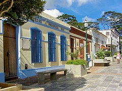 Colonial street in La Asuncion