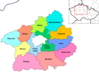 Districts of Central Bohemian Region