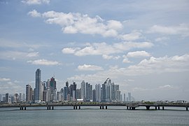 Panama City view from Casco Viejo