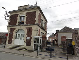 The town hall of Danizy