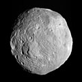 Image 72Asteroid 4 Vesta, imaged by the Dawn spacecraft (2011) (from Space exploration)