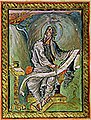St. John's illustration in Ebbo Gospels