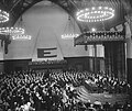 Image 19Meeting in the Hall of Knights in The Hague, during the Congress of Europe (9 May 1948) (from History of the European Union)