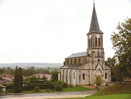 The church in Dompcevrin