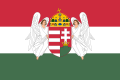 Flag of the Kingdom of Hungary also used to represent Transleithania