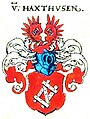 Wappen derer von Haxthausen in Siebmachers Wappenbuch